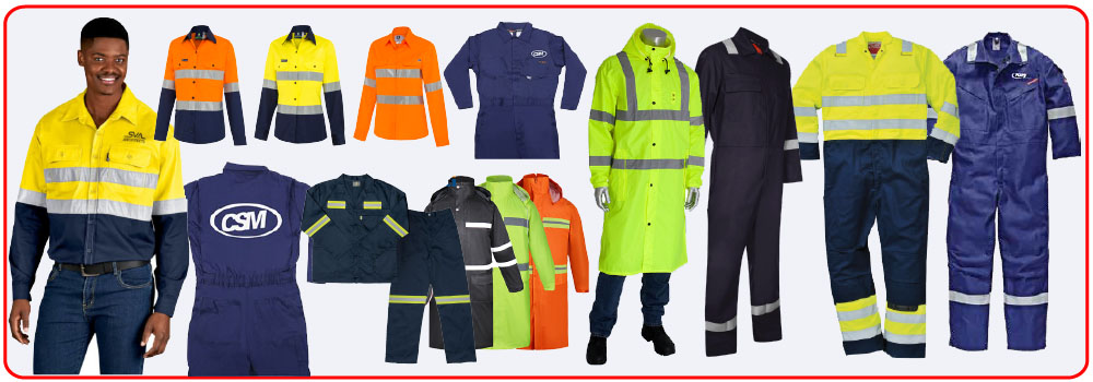 High Visibility Coveralls, Overalls, Overcoats, Raincoats